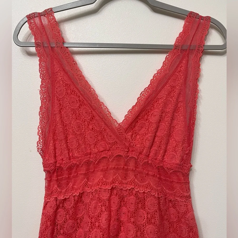 Pinky Lace Mini Dress - Picture 3 of 6